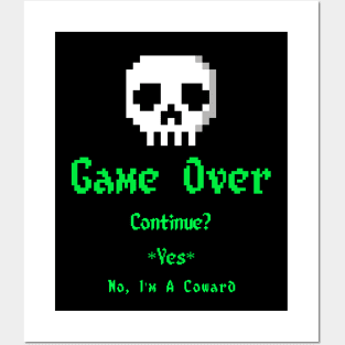 Game Over Posters and Art